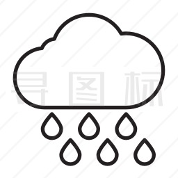 下雨图标