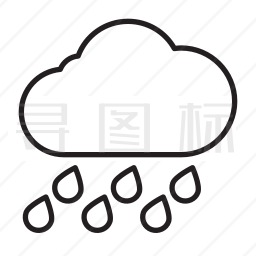 下雨图标