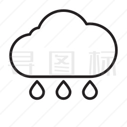 下雨图标