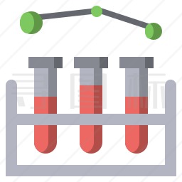 试管图标