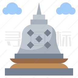 婆罗浮屠塔图标