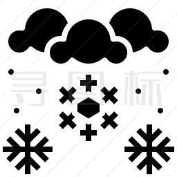 下雪图标