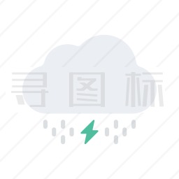 打雷图标