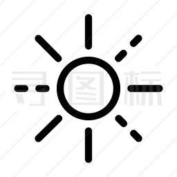 太阳图标