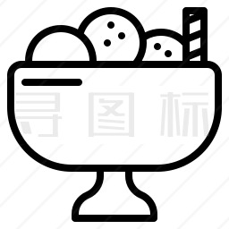 冰淇淋图标