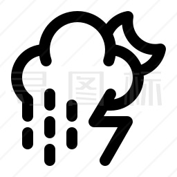 下雨图标