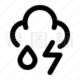 下雨图标