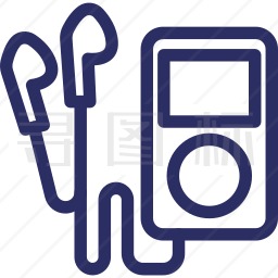 MP3播放器图标