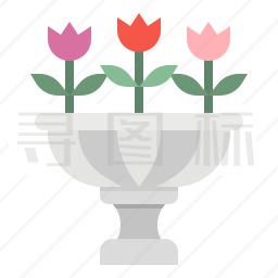 花盆图标