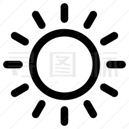 太阳图标