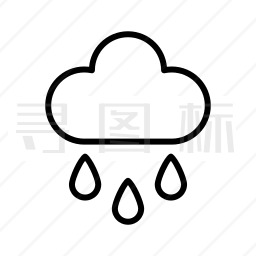 下雨图标