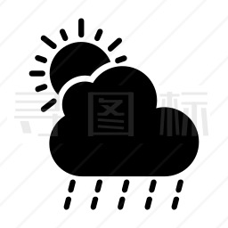 雨图标