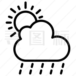 雨图标