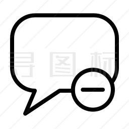 语音气泡图标