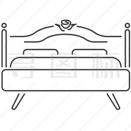 双人床图标