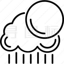 下雨图标