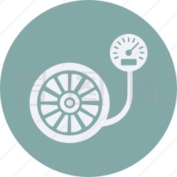 轮胎压力图标