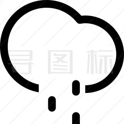 雨图标