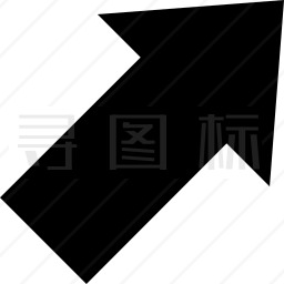 斜箭头图标