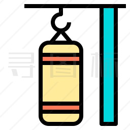 拳击袋图标