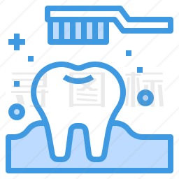 刷牙图标