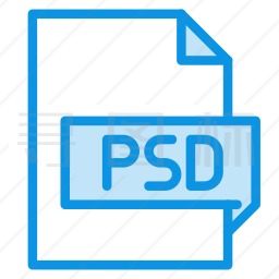 PSD图标