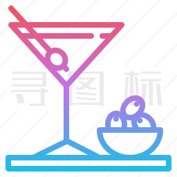 鸡尾酒图标