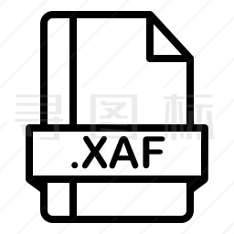 XAF文件图标