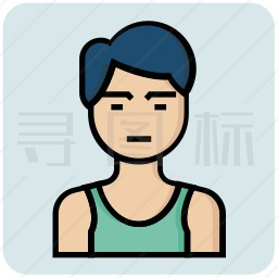 男孩图标