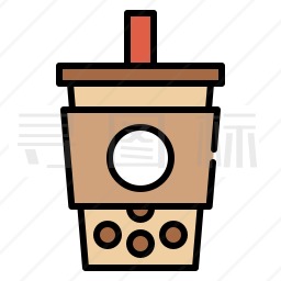 奶茶图标 符号图片