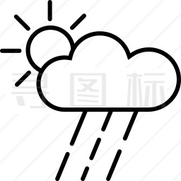 下雨图标