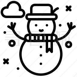 雪人图标