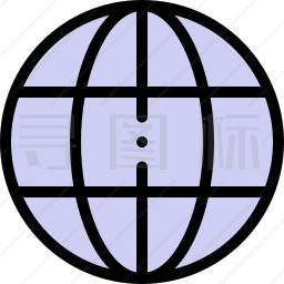世界网格图标