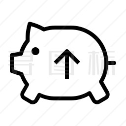 小猪储蓄罐图标