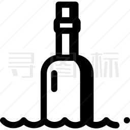 漂流瓶图标