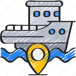 海上航行图标