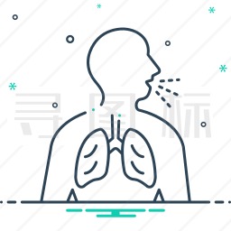 哮喘图标
