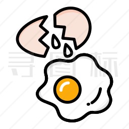 煎鸡蛋表情符号图片