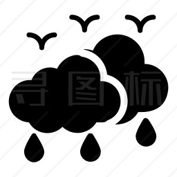 下雨图标