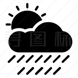 下雨图标