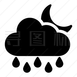 下雨图标