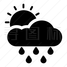 下雨图标