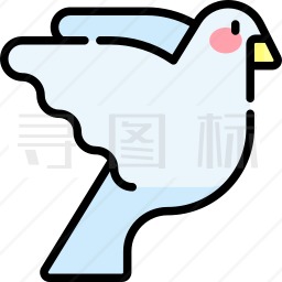 鸽子图标