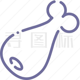 鸡腿图标