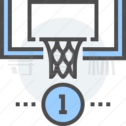 篮球框图标