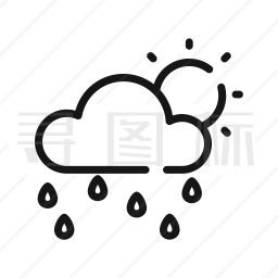 下雨图标