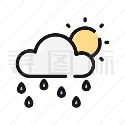 下雨图标