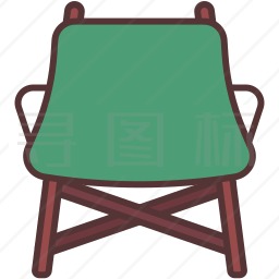 野营椅图标