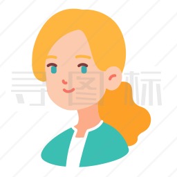 女孩图标