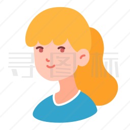 女孩图标